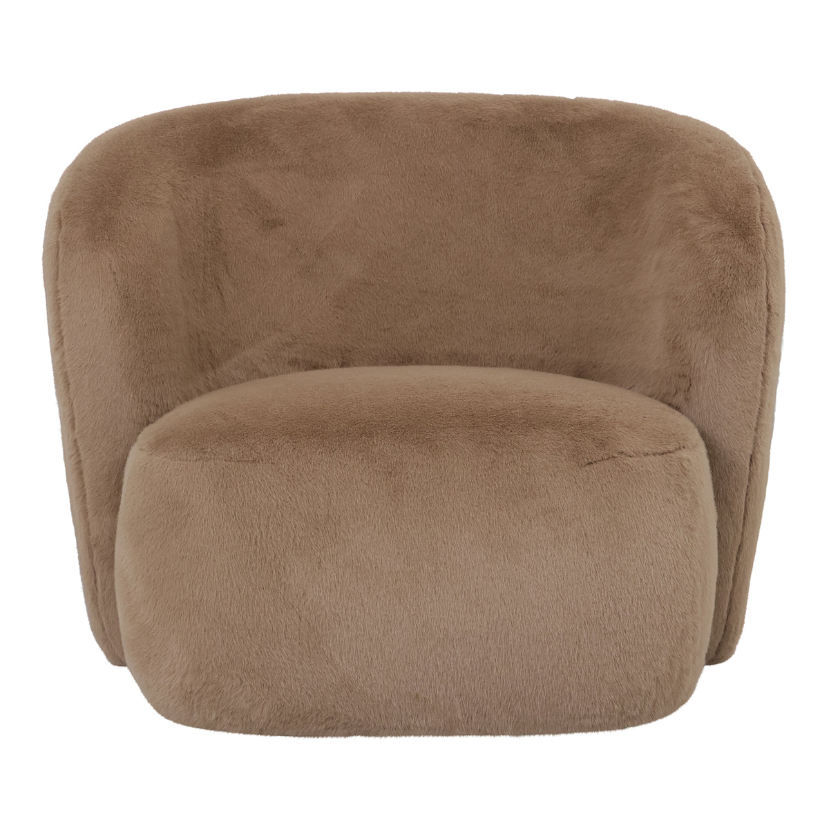 Fauteuil Aphrodite Mocca Fur PTMD