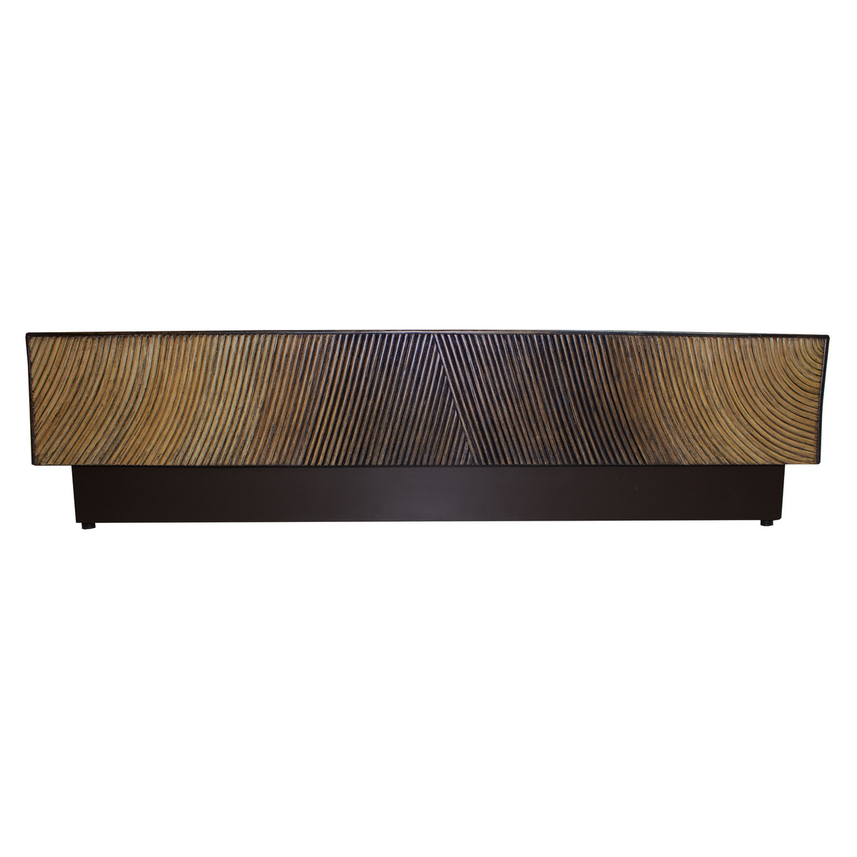 PTMD Casablanca Brun Sofabord Firkantet 120x120cm