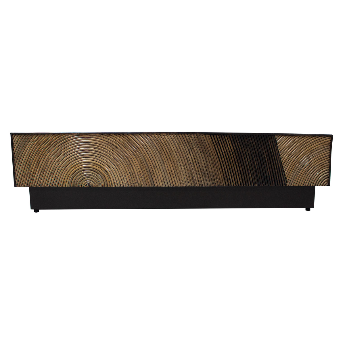 PTMD Casablanca Brun Sofabord Firkantet 120x120cm
