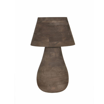 Bordlampe Peake brun mangotræ stor PTMD