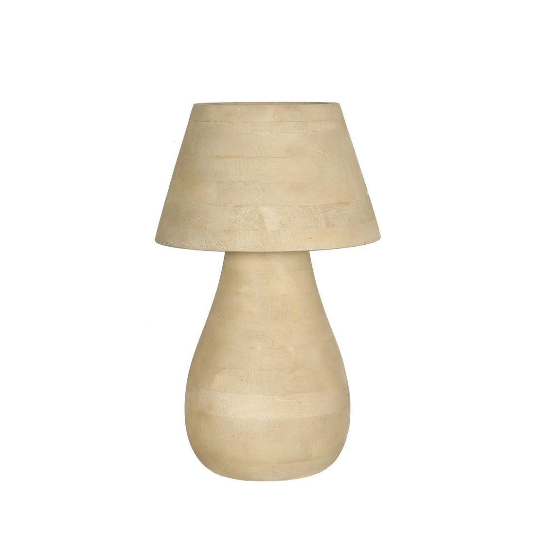 Bordlampe Peake natur mangotræ stor PTMD