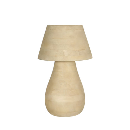 Bordlampe Peake natur mangotræ stor PTMD