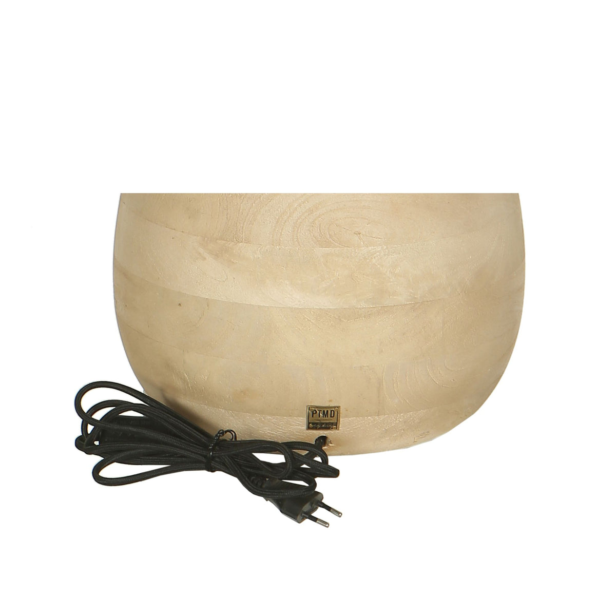 Bordlampe Peake natur mangotræ stor PTMD