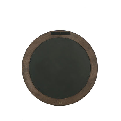 Noam Brown rundt spejl i mangotræ S dia. 70 cm x 5 cm PTMD
