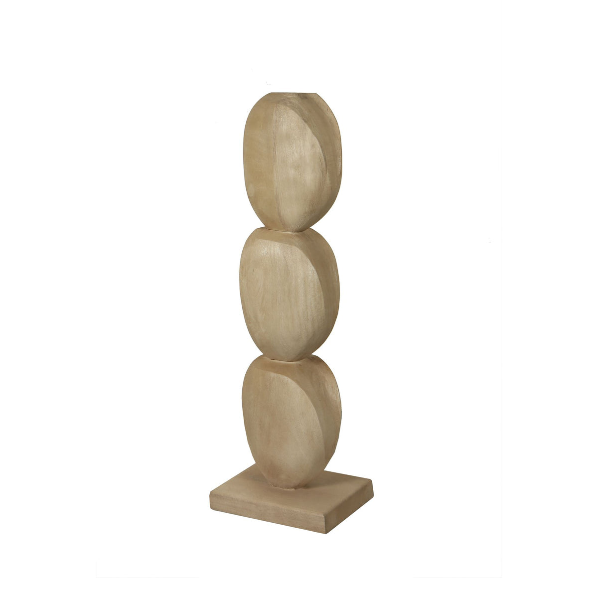Kodey-statue i cirkelformet mangotræ fra PTMD