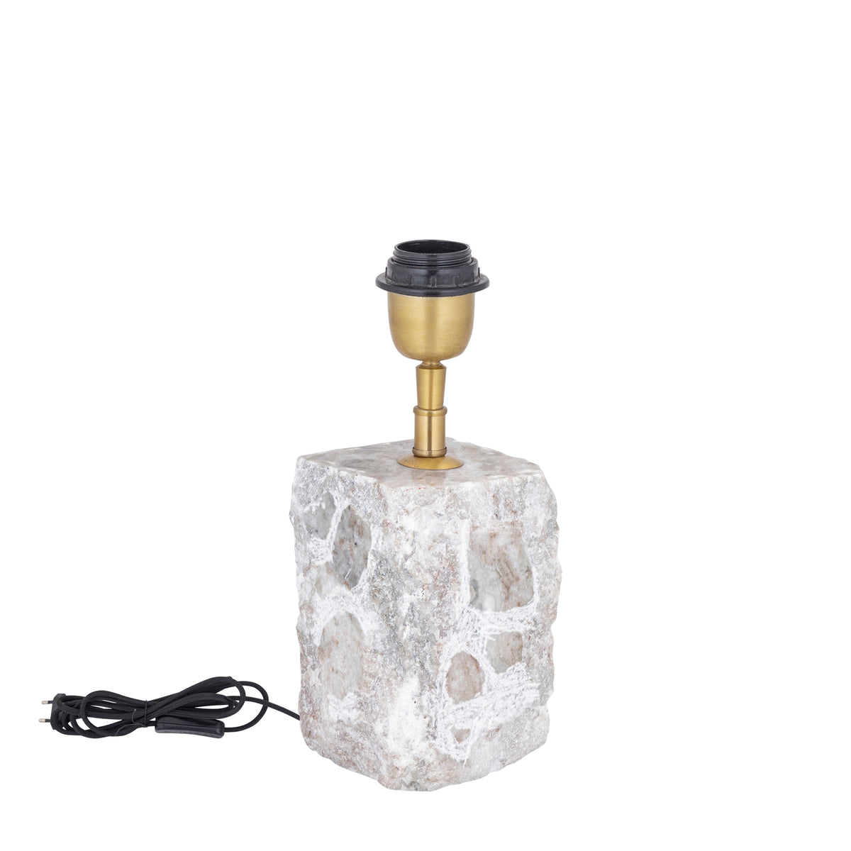 Rester Natur Marmere bordlampe small PTMD
