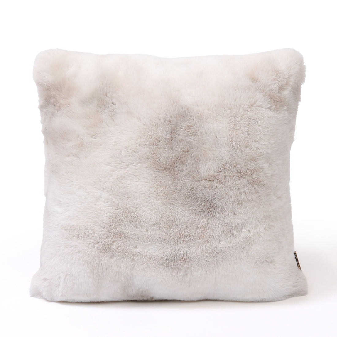 Linde-pude, offwhite fløjl, 45 x 45 cm, PTMD