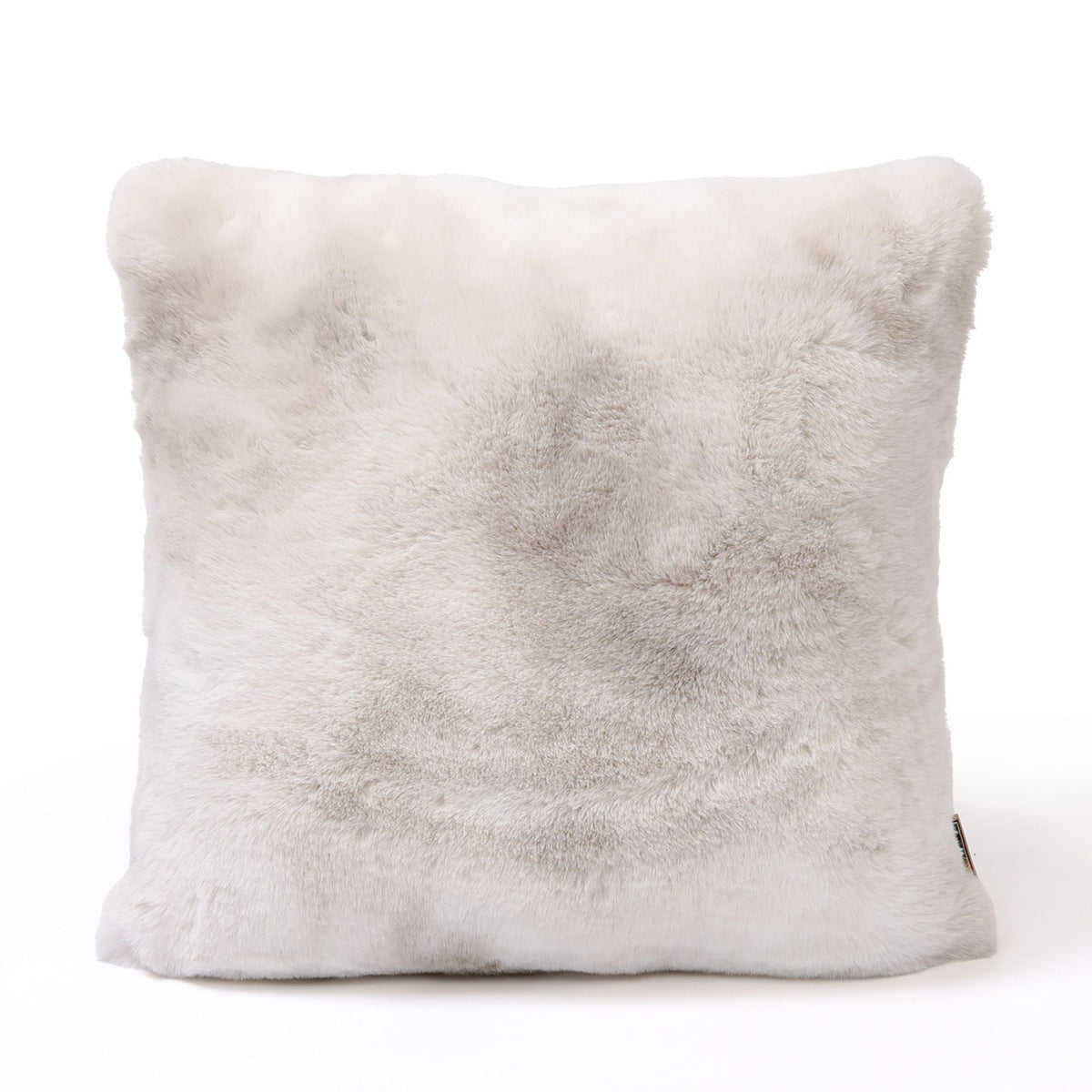 Linde-pude, offwhite fløjl, 45 x 45 cm, PTMD