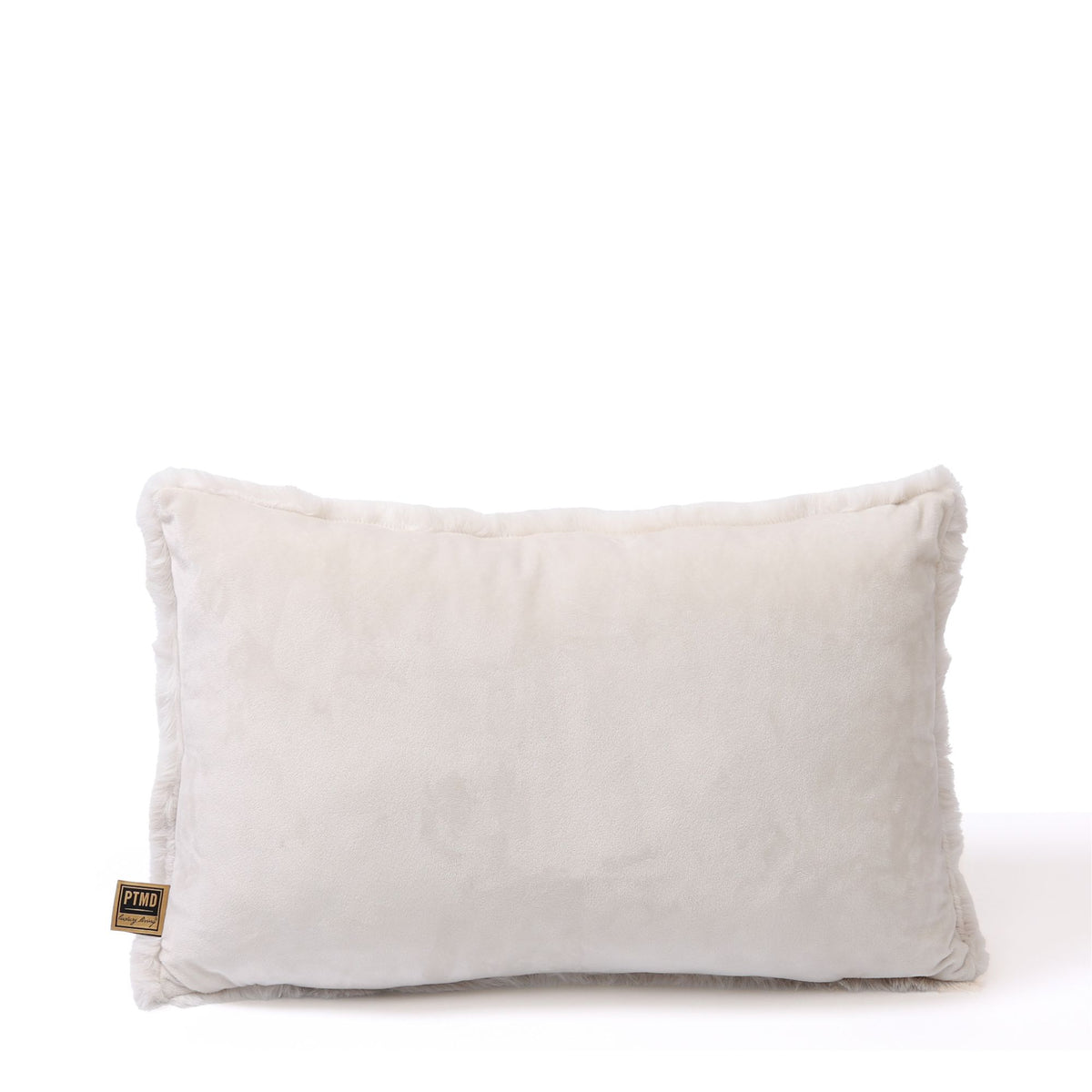 Linde-pude offwhite fløjl 60x40 cm PTMD