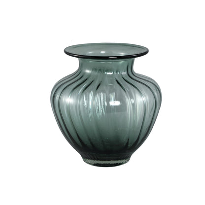 Vase Marlisha Teal Glas Stor Rund PTMD