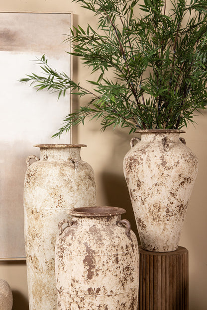 Krukke Robena Creme Keramik Antik Vintage Lille PTMD