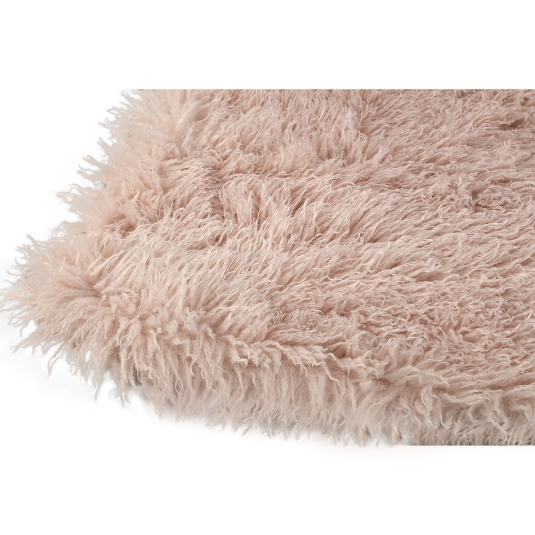 Plaid Rexx Beige Kunstfåreskind Stor PTMD