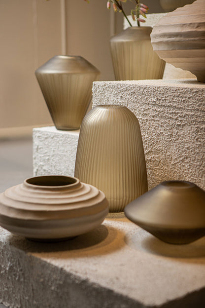 Kody Brown Stone Wash ribbet støbt aluminiumskrukke S PTMD