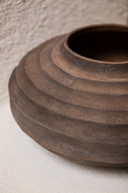 Kody Brown Stone Wash ribbet støbt aluminiumskrukke S PTMD