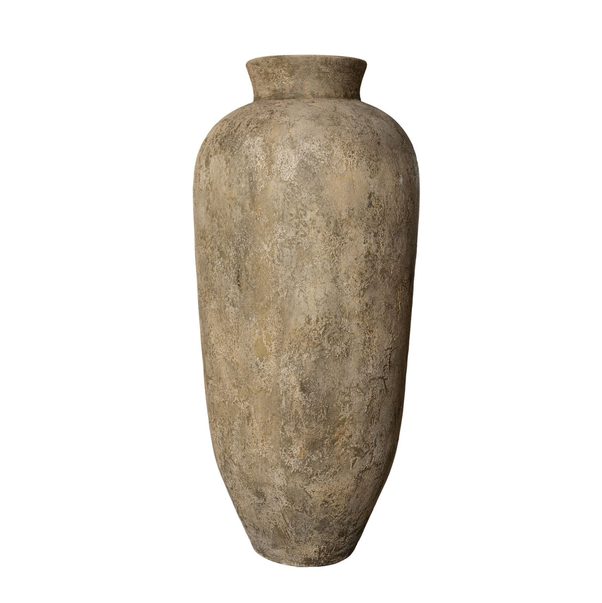 Pot Gisel Beige Cement Fiber Høj Stor PTMD
