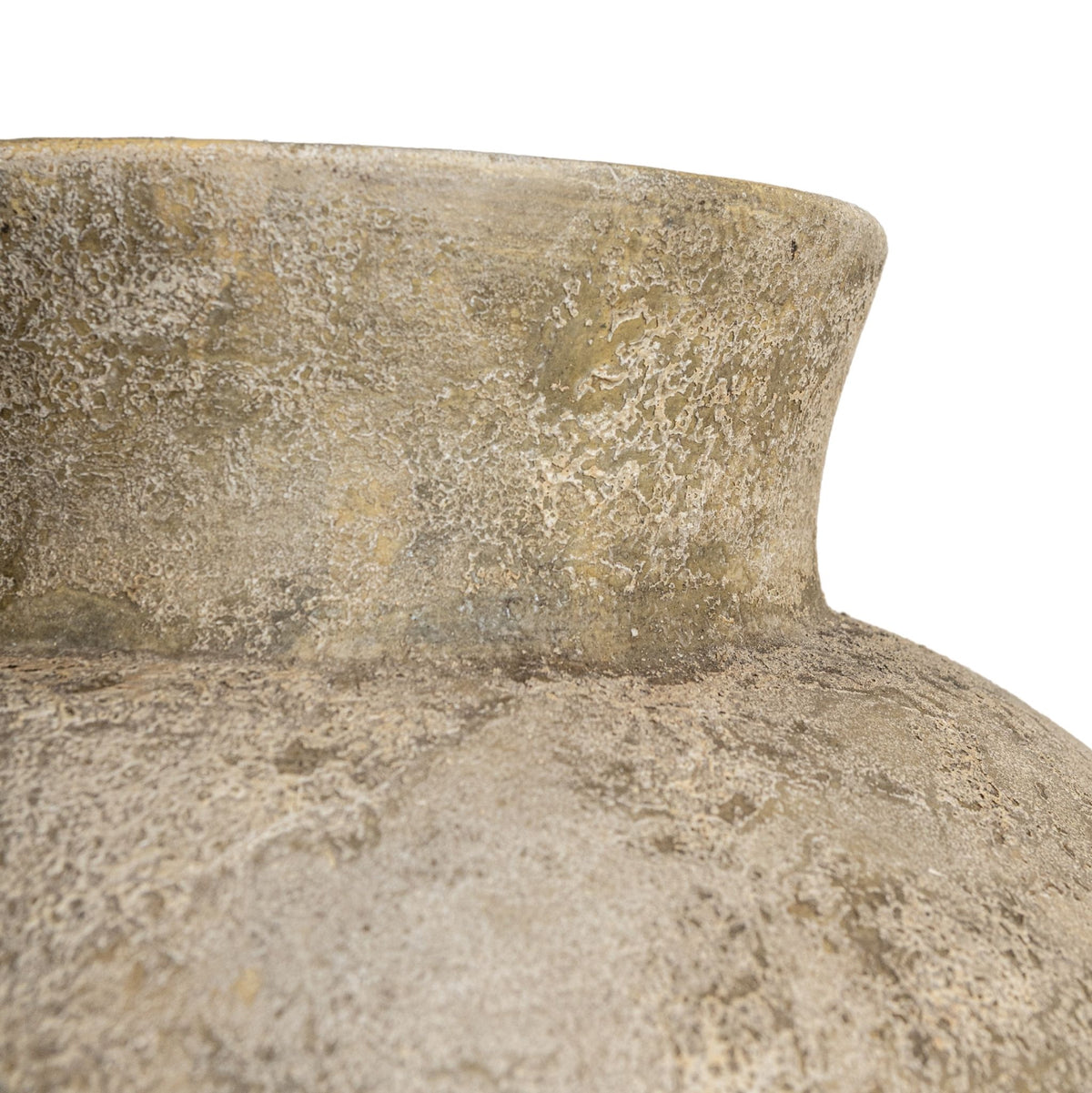 Pot Gisel Beige Cement Fiber Høj Stor PTMD