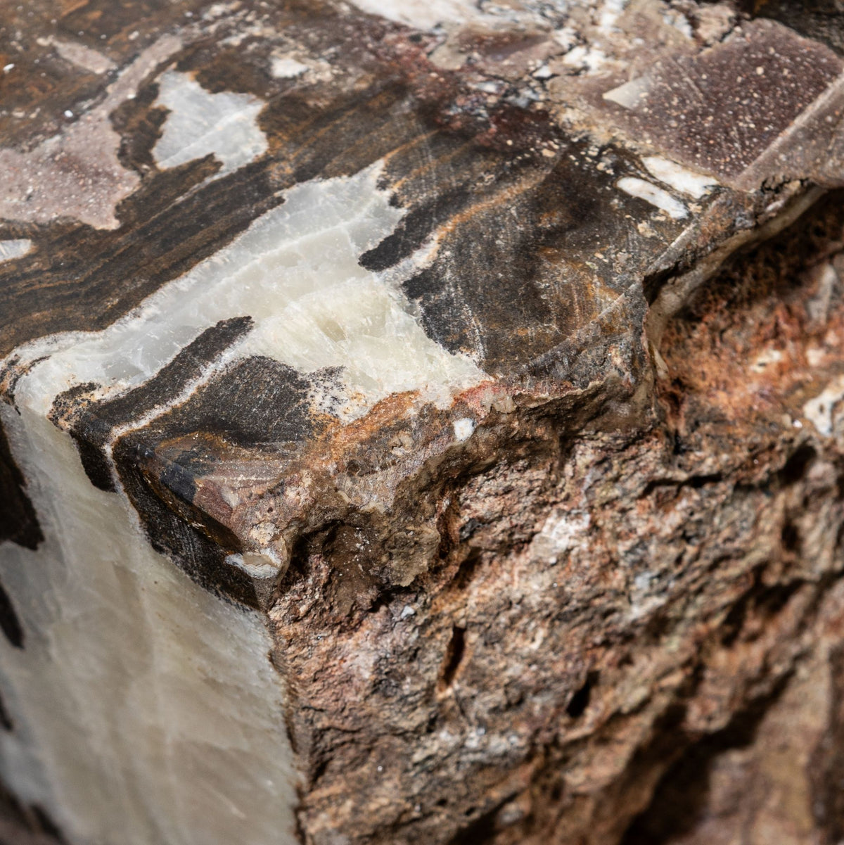 Keydan Natural Onyx Lapis blokbord med rå kant PTMD