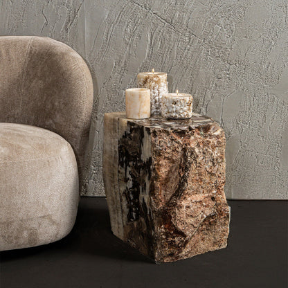 Keydan Natural Onyx Lapis blokbord med rå kant PTMD
