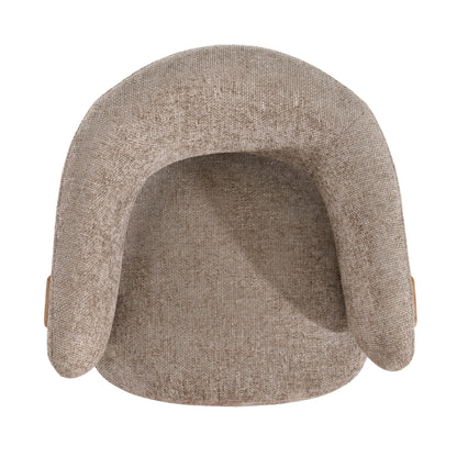 Mire Taupe Lænestol Legacy 3 Mink Gummitræ PTMD