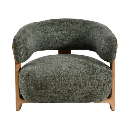 Mire Green Lænestol Legacy 10 Olive Gummitræ PTMD