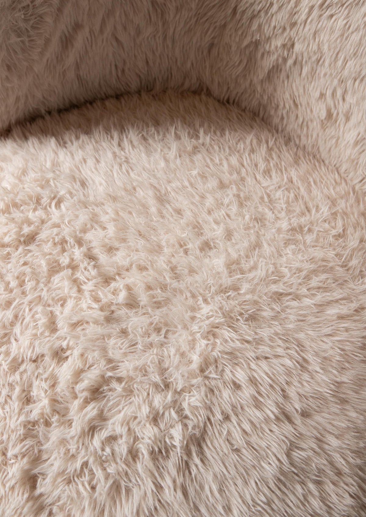 Lænestol Aphrodite Small Beige Nep Bond PTMD