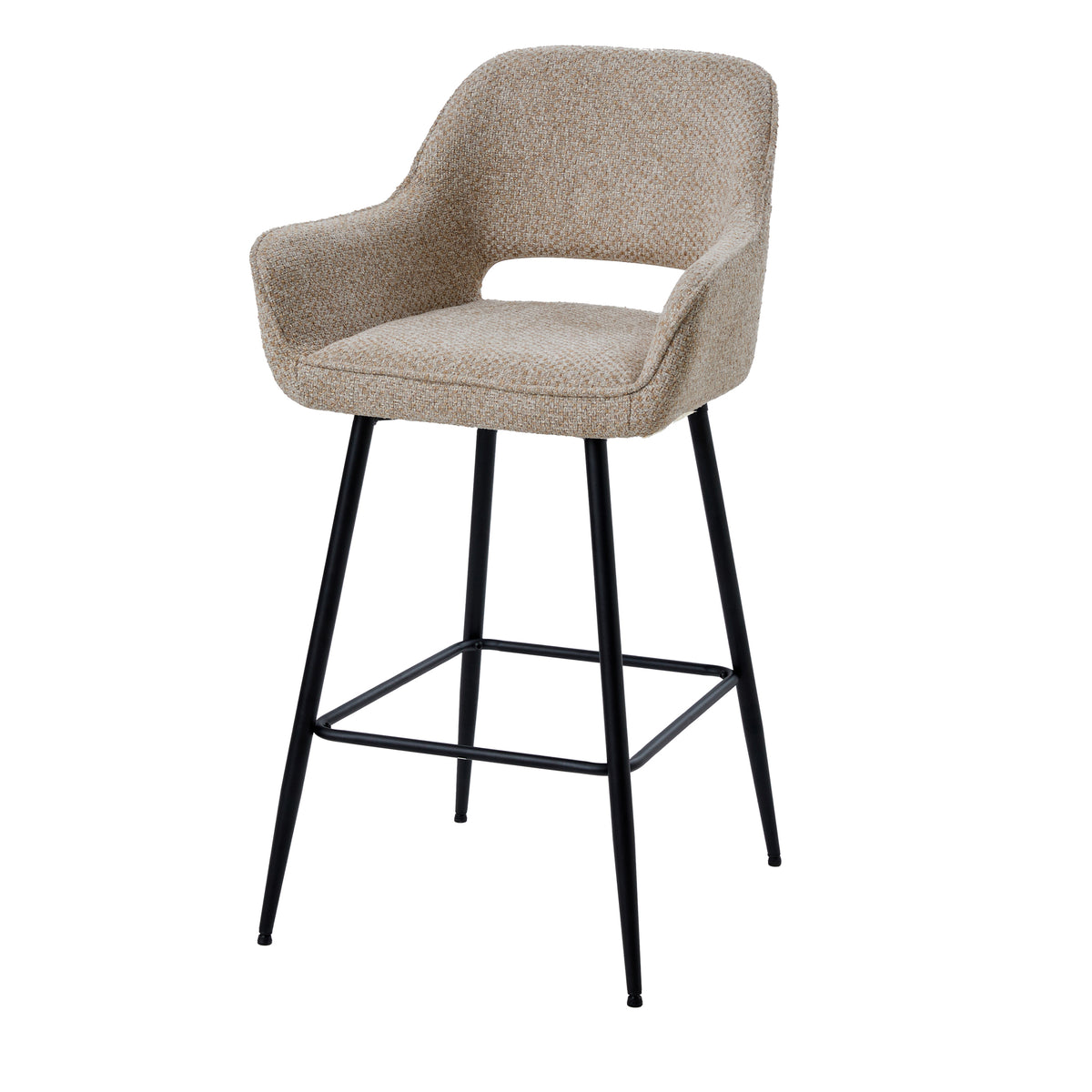 Barstol Fal Low Opulence Taupe Sæt med 2 PTMD
