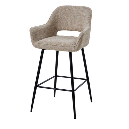 Barstol Fal Low Opulence Taupe Sæt med 2 PTMD