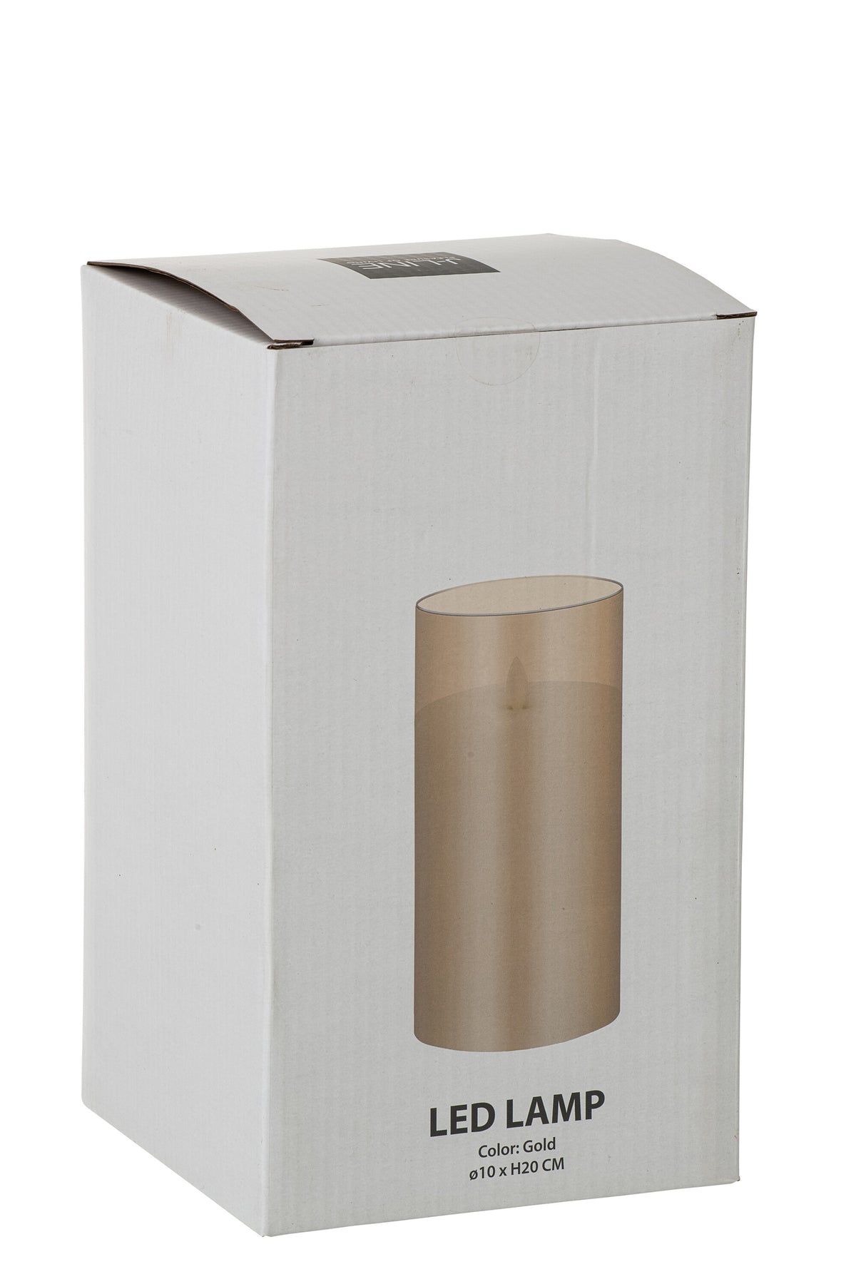 LED-lampe Blinkende Glas Guld Medium