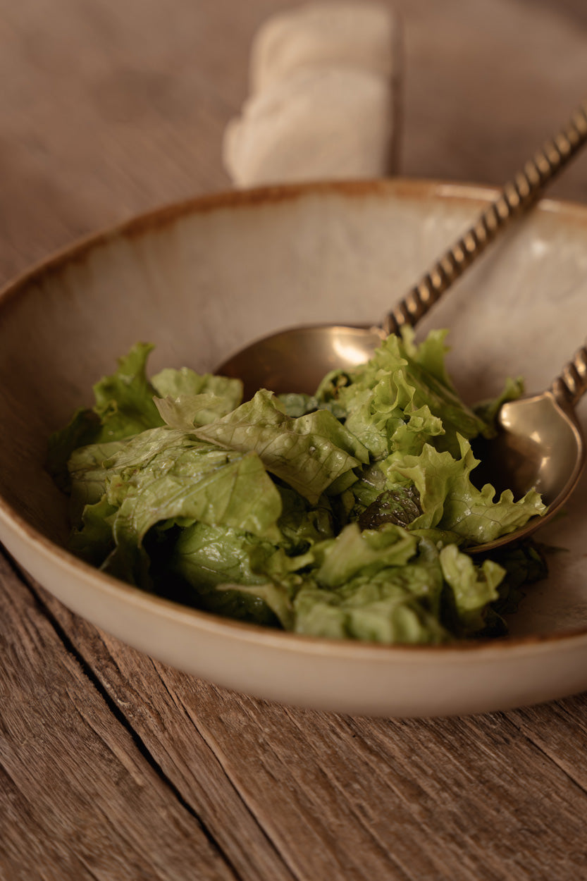 Ananas-salatgaffel - Guld