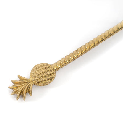 Ananas-salatgaffel - Guld