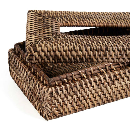 Rattan Classic Servietæske - Naturbrun Bazar Bizar