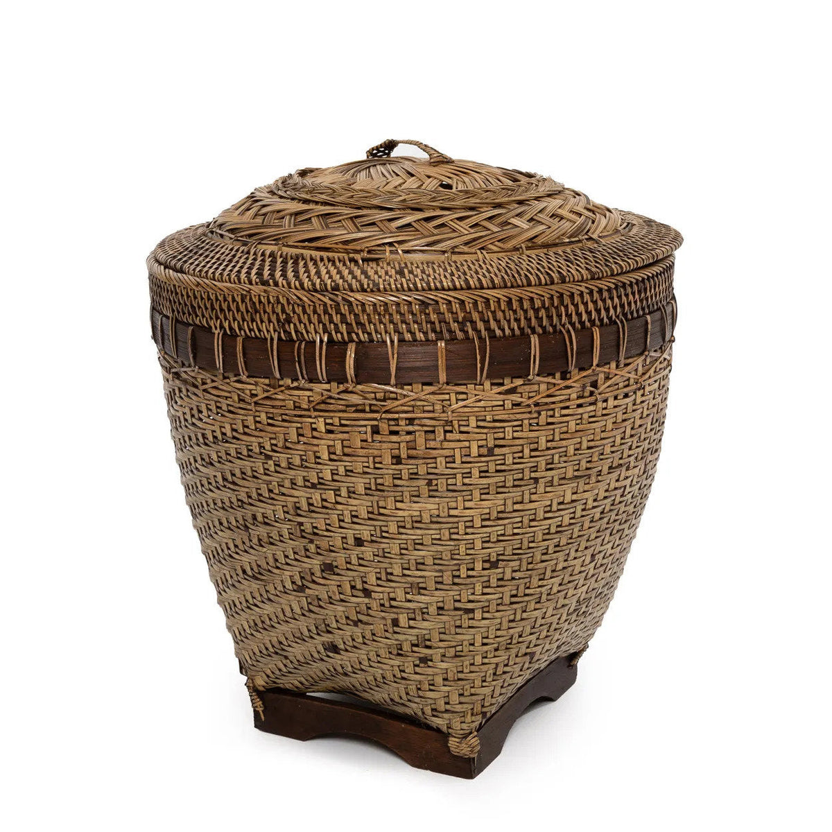 Den brune Colonial Storage-kurv, medium, Bazar Bizar