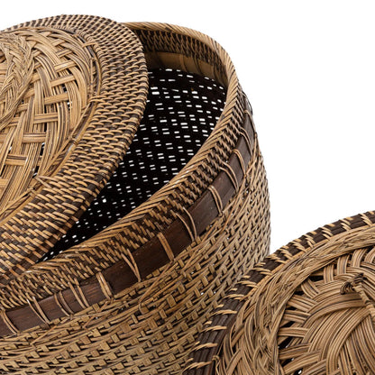 Den brune Colonial Storage-kurv, medium, Bazar Bizar