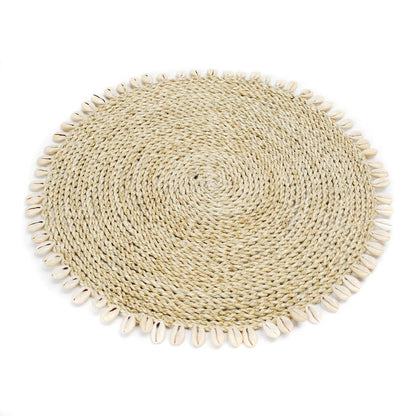 Seagrass Shell-bordskåner - Naturlig Bazar Bizar