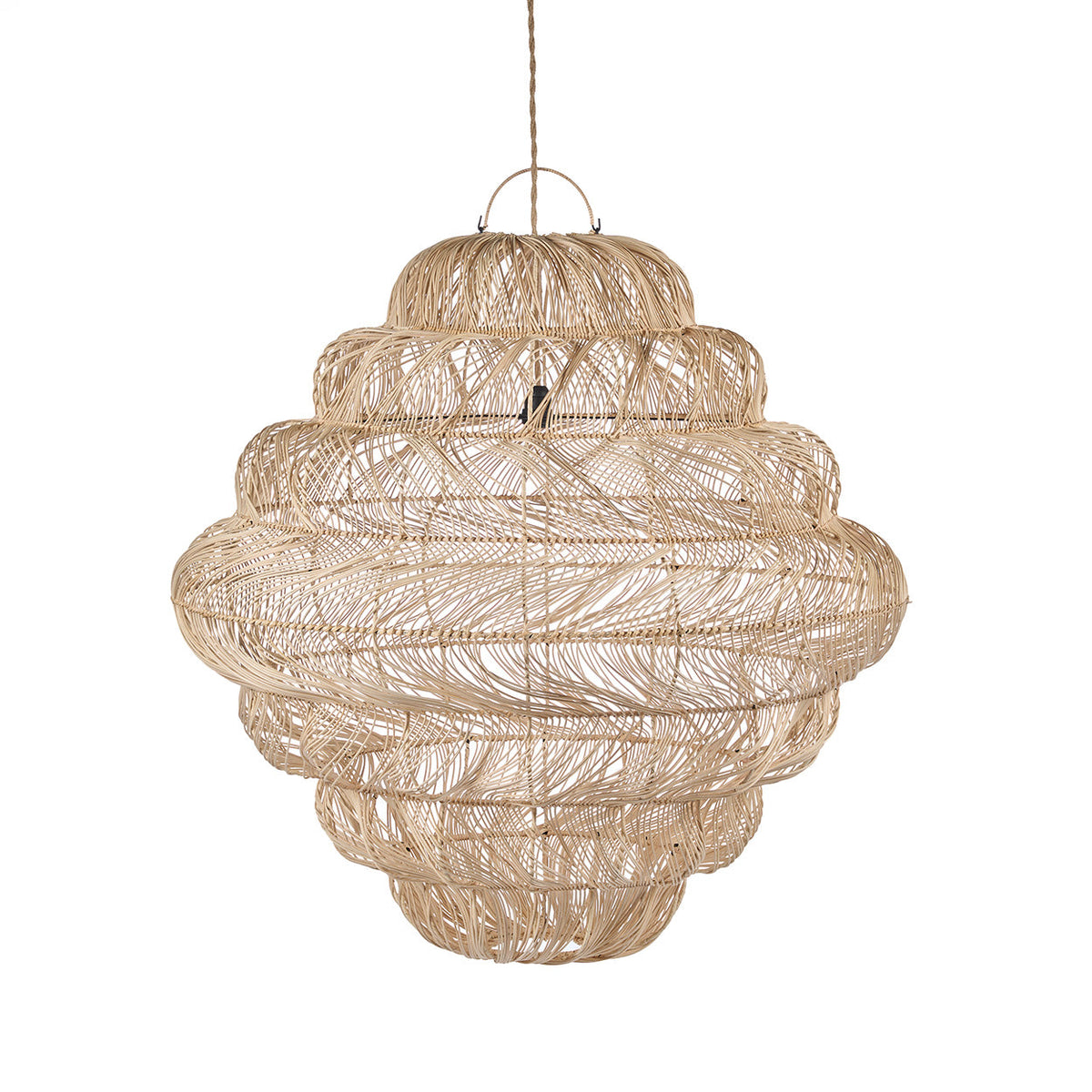 Aurora Puff-pendel – Naturlig – XL Bazar Bizar