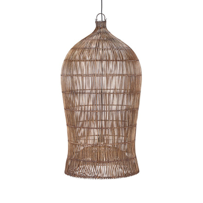 Woven Bell-pendel i mørk valnød, XL – Bazar Bizar