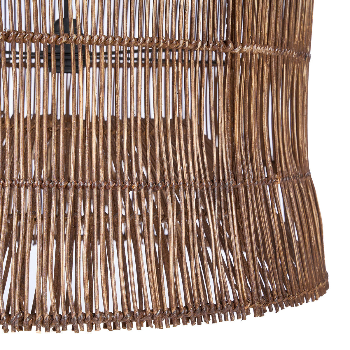 Woven Bell-pendel i mørk valnød, XL – Bazar Bizar