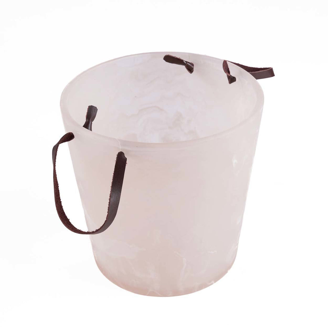 Resin-isspand – rosa og hvid Bazar Bizar
