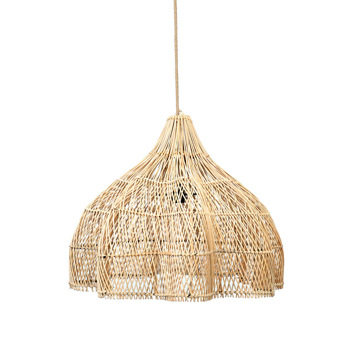 Whipped Pendellampe - Natur - M Bazar Bizar