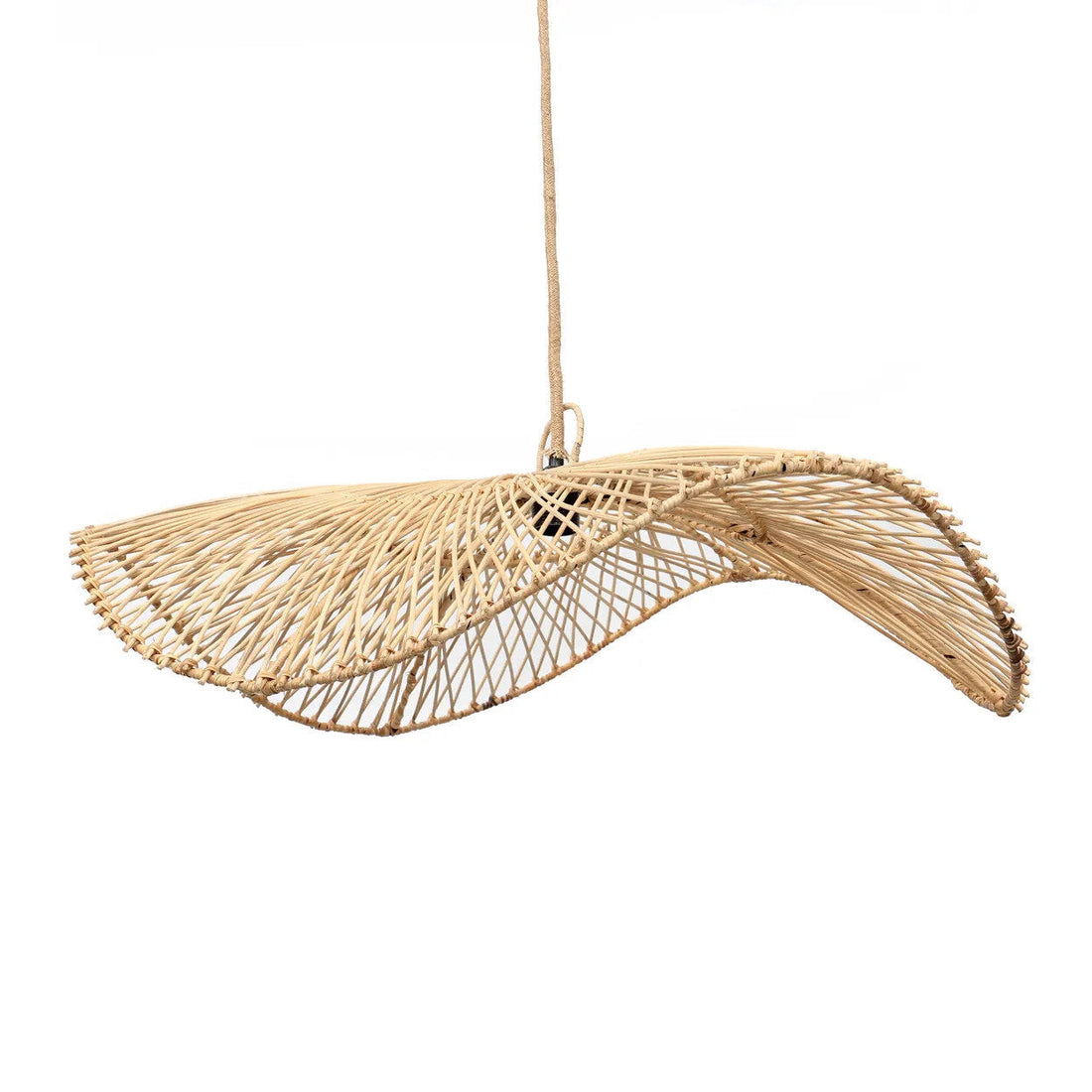 Chapeau Pendellampe Naturel Large Bazar Bizar