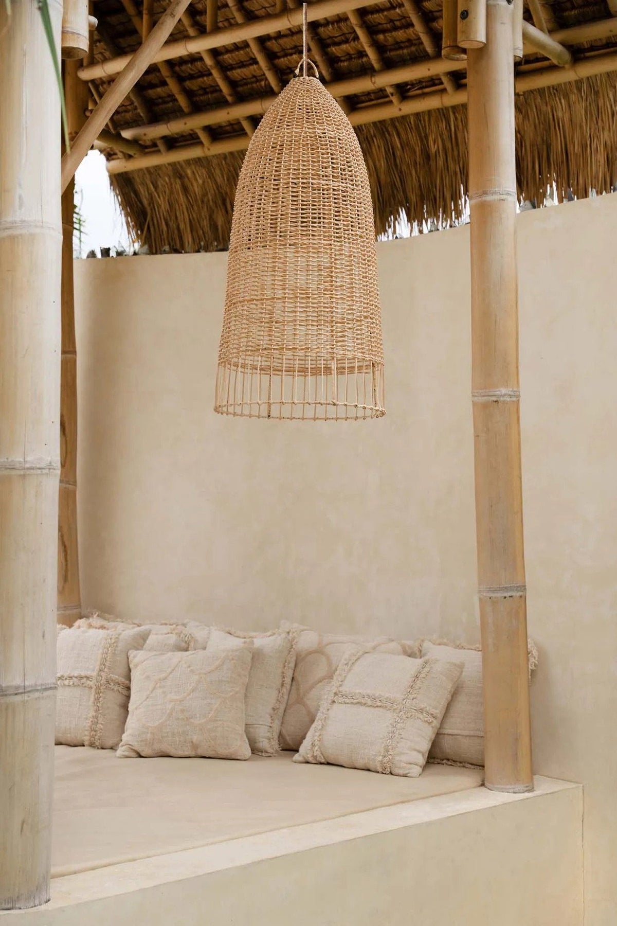 Elba Pendellampe Naturel Large Bazar Bizar