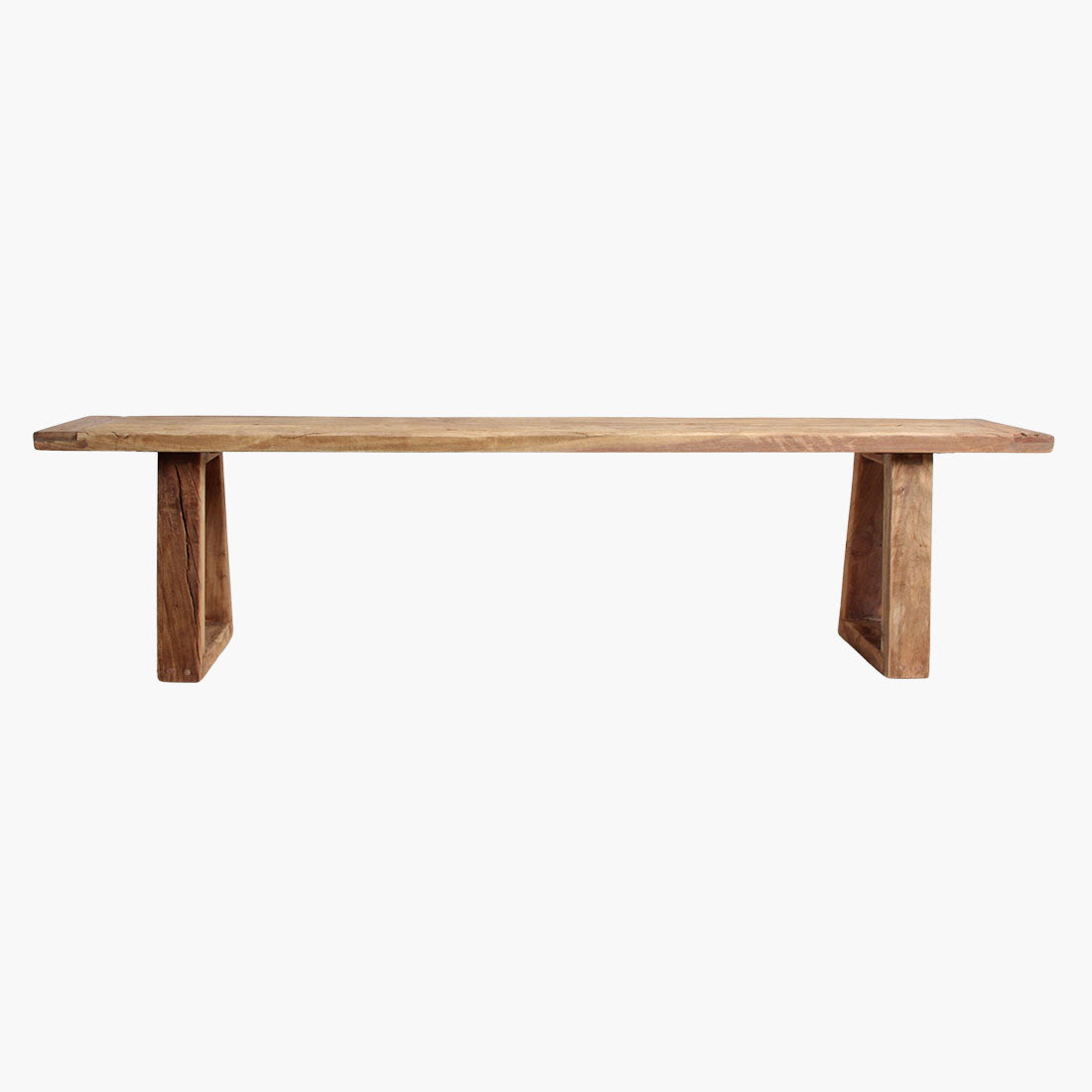 Spisebænk i teaktræ Farmwood 180 cm Raw Materials