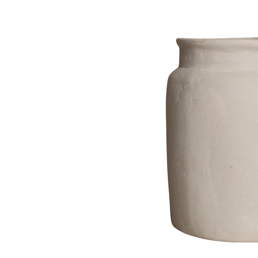 Chalk dekorativ vase Mandore Medium Raw Materials