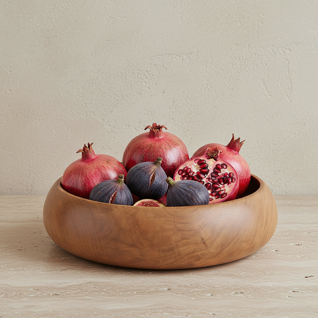 Sera teaktræsskål, medium raw materials