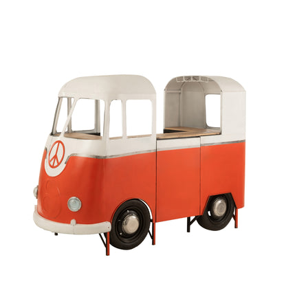 Barbord retrobus orange J-Line