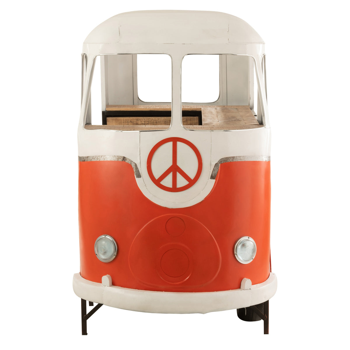 Barbord retrobus orange J-Line