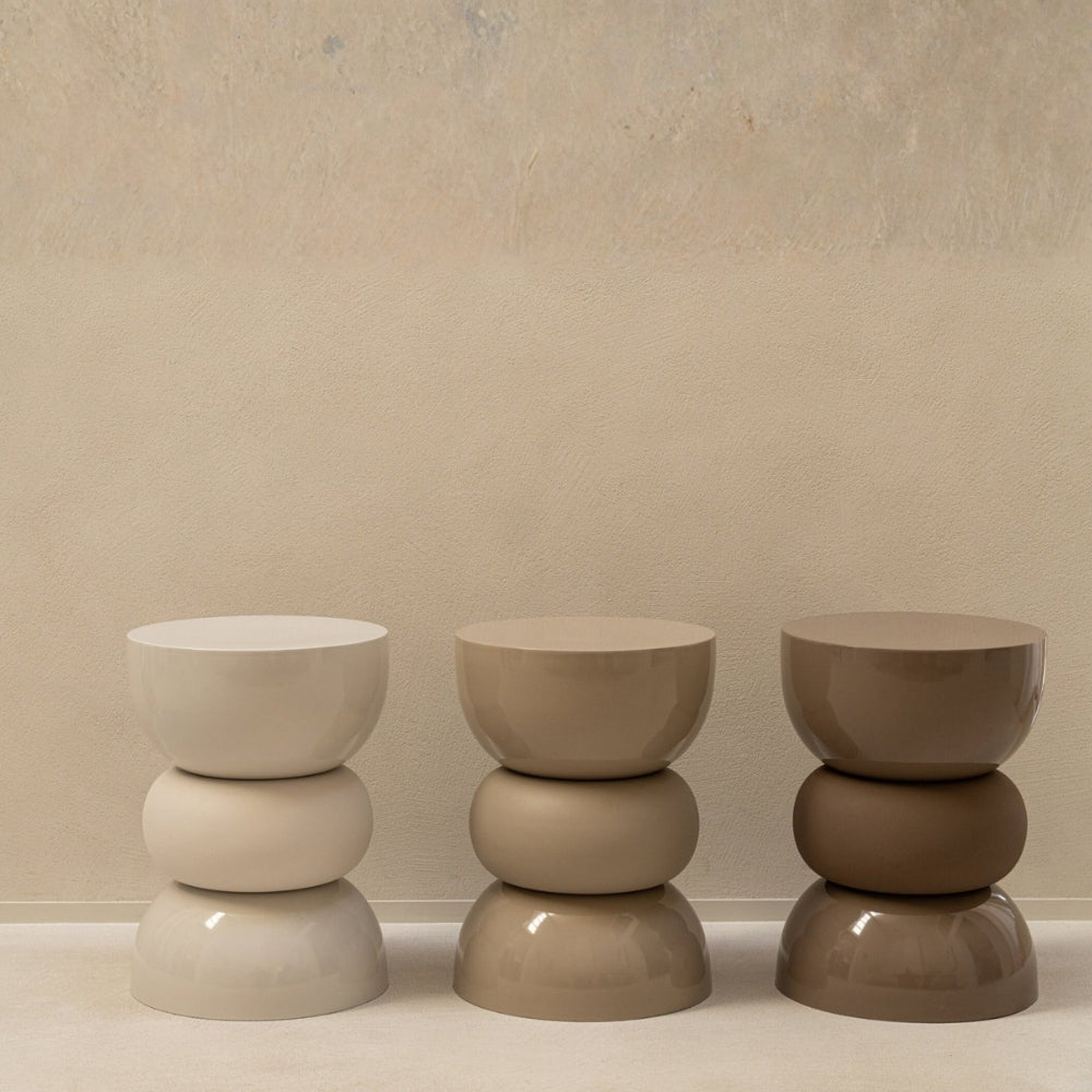 Sidebord Blank Mat Jern Beige J-Line