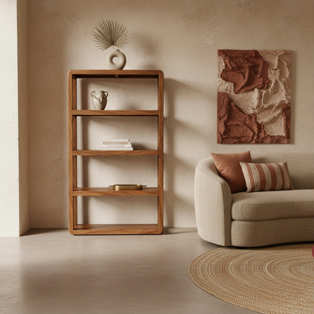 Bullnose-reol med 5 hylder Raw Materials