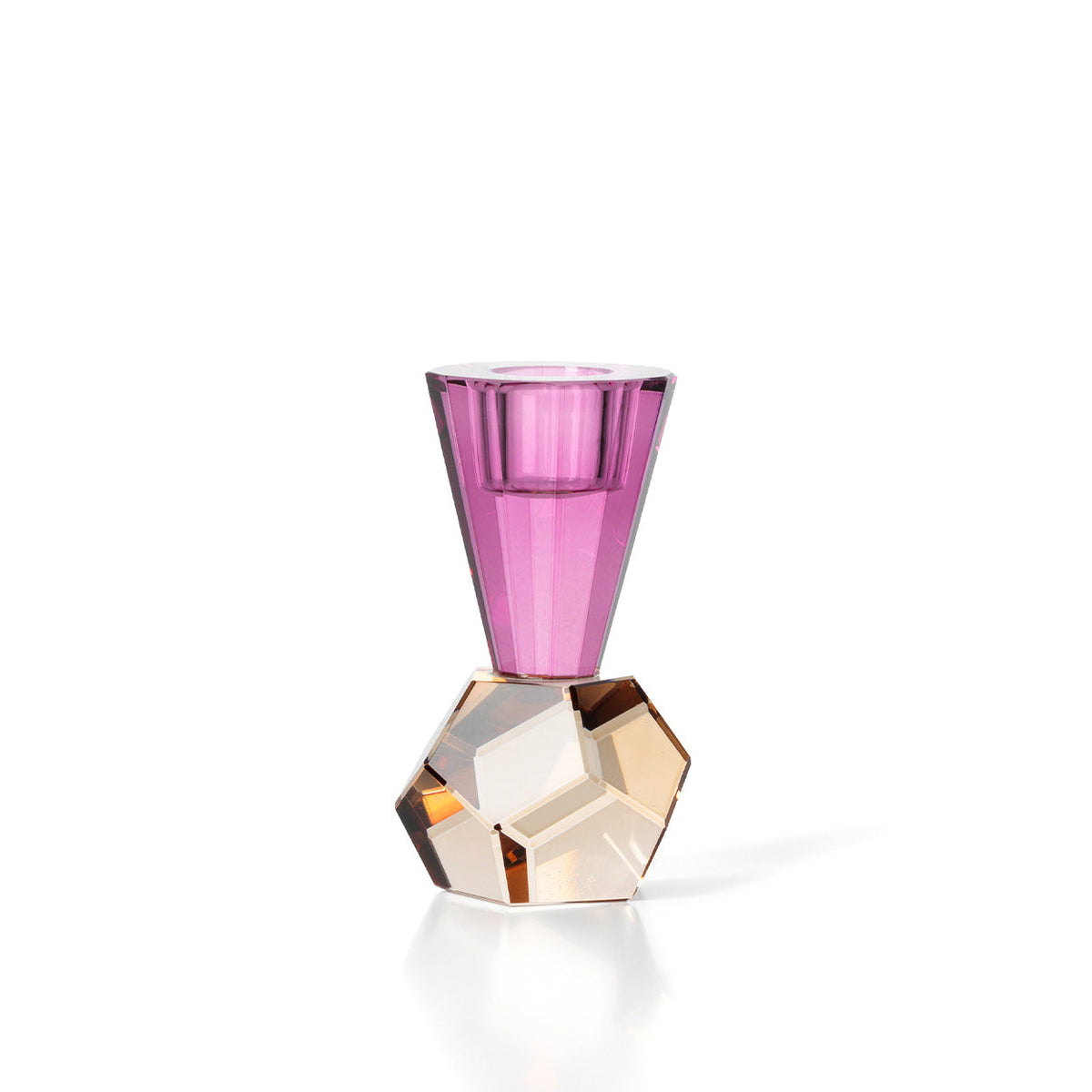 Amethyst Flame-lysestagen Bazar Bizar