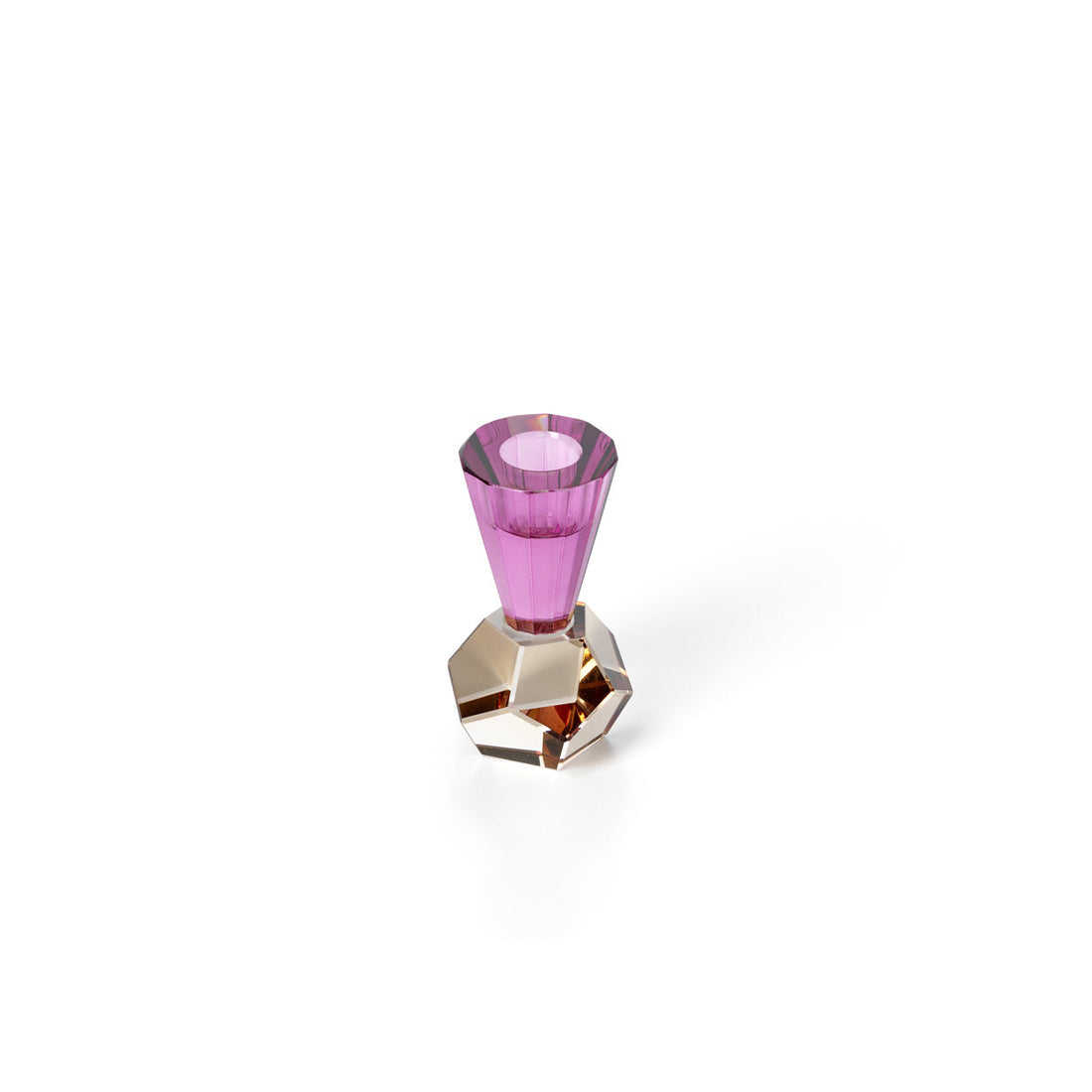 Amethyst Flame-lysestagen Bazar Bizar